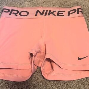 Nike Women's Pro 3” Shorts - Coral Pink